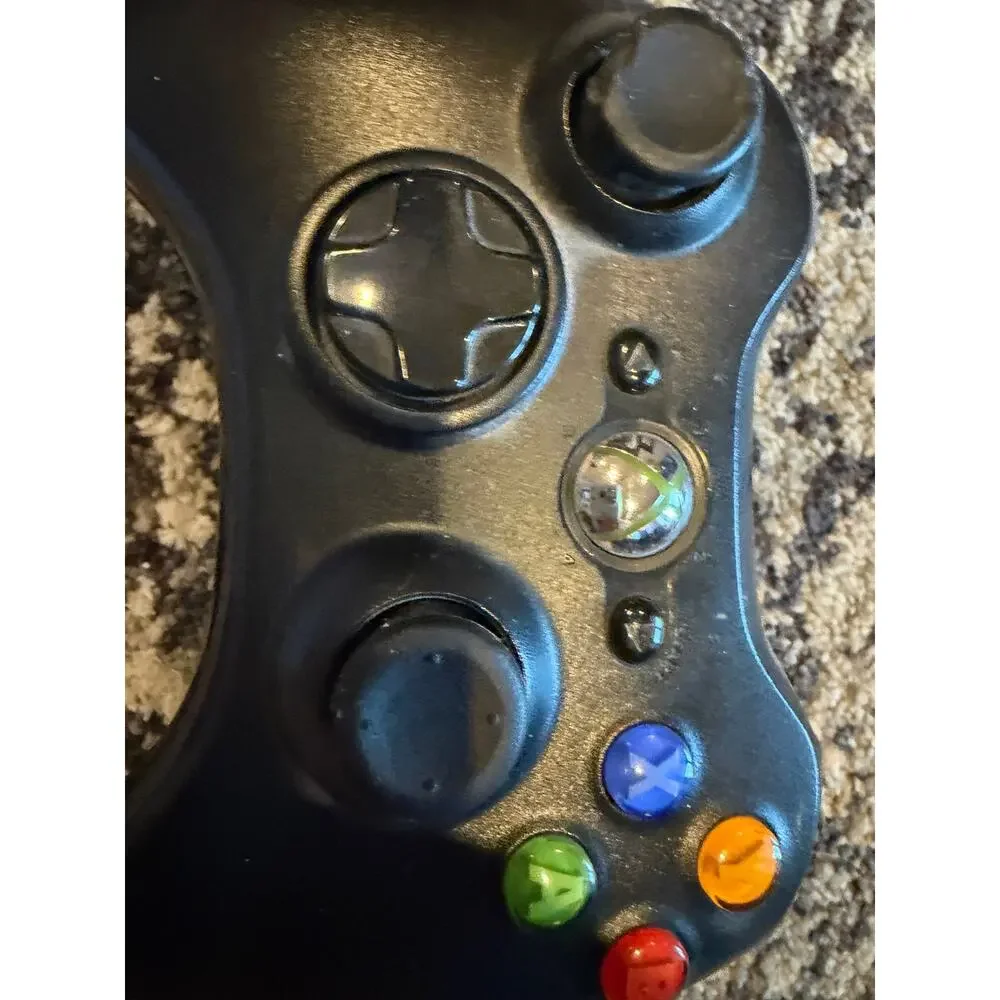 Xbox 360 Black Wireless Controller